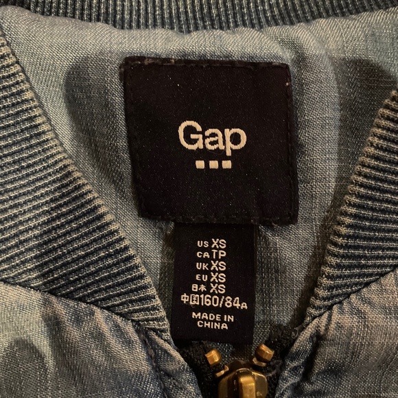 Denim bomber jacket - Picture 3 of 3